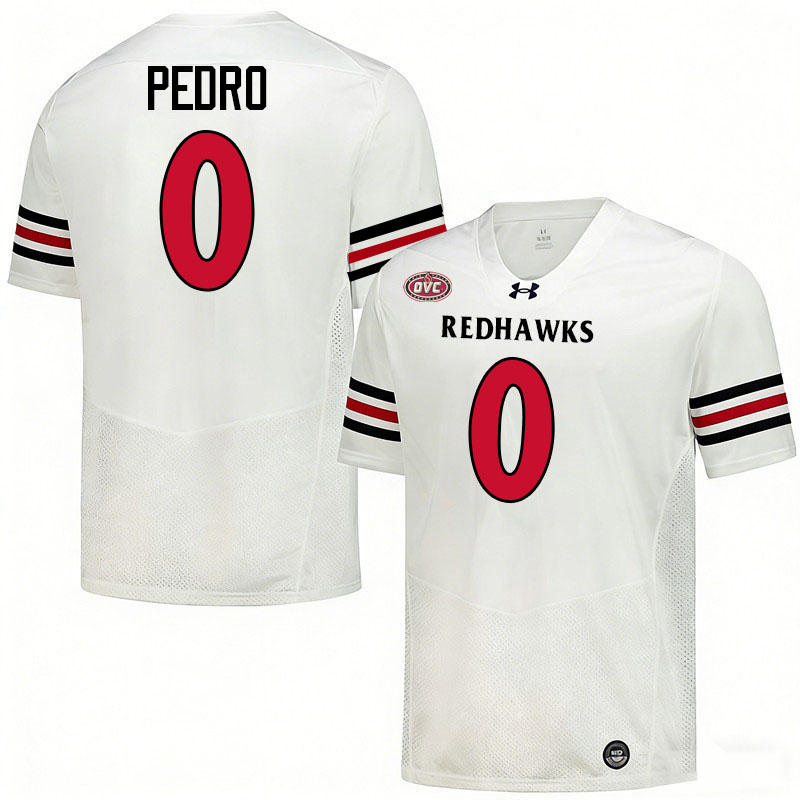 Southeast Missouri State Redhawks #0 Cam Pedro College Football Jerseys,Uniforms-White